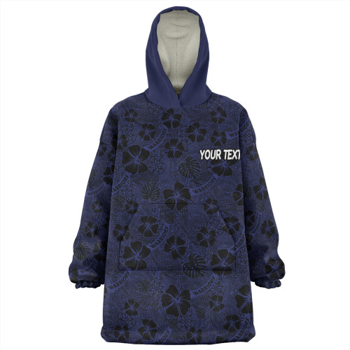 New Zealand Warriors Sport Snug Hoodie - Scream With Tropical Patterns New Zealand Warriors Sport Snug Hoodie - Scream With Tropical Patterns