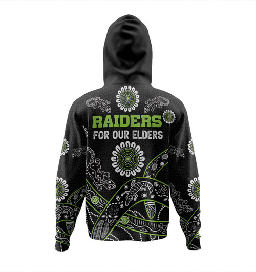 Canberra Raiders Naidoc Week Hoodie - NAIDOC WEEK 2023 Indigenous Inspired For Our Elders Theme Canberra Raiders Naidoc Week Hoodie - NAIDOC WEEK 2023 Indigenous Inspired For Our Elders Theme
