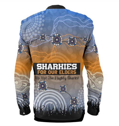 Cronulla-Sutherland Sharks Naidoc Week Long Sleeve Shirt - NAIDOC WEEK 2023 Indigenous Inspired For Our Elders Theme Cronulla-Sutherland Sharks Naidoc Week Long Sleeve Shirt - NAIDOC WEEK 2023 Indigenous Inspired For Our Elders Theme