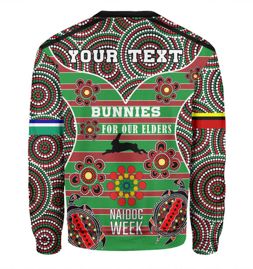 South Sydney Rabbitohs Sweatshirt - NAIDOC WEEK 2023 Indigenous Inspired For Our Elders Theme South Sydney Rabbitohs Sweatshirt - NAIDOC WEEK 2023 Indigenous Inspired For Our Elders Theme