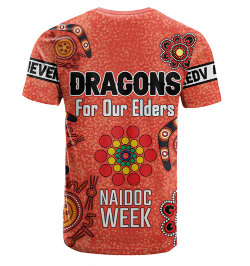 St. George Illawarra Dragons Naidoc Week T-Shirt - NAIDOC WEEK 2023 Indigenous Inspired For Our Elders Theme St. George Illawarra Dragons Naidoc Week T-Shirt - NAIDOC WEEK 2023 Indigenous Inspired For Our Elders Theme