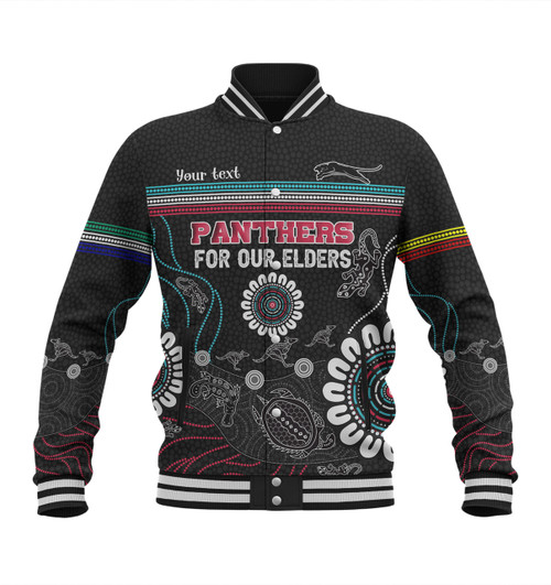 Penrith Panthers Naidoc Week Baseball Jacket - NAIDOC WEEK 2023 Indigenous Inspired For Our Elders Theme