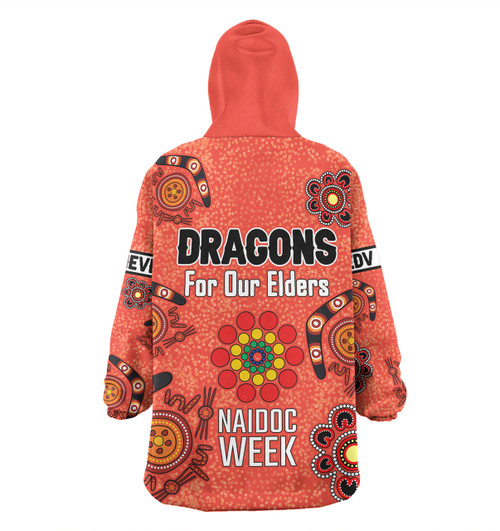 St. George Illawarra Dragons Naidoc Week Snug Hoodie - NAIDOC WEEK 2023 Indigenous Inspired For Our Elders Theme St. George Illawarra Dragons Naidoc Week Snug Hoodie - NAIDOC WEEK 2023 Indigenous Inspired For Our Elders Theme