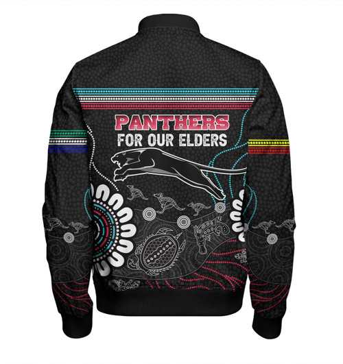 Penrith Panthers Naidoc Week Bomber Jacket - NAIDOC WEEK 2023 Indigenous Inspired For Our Elders Theme Penrith Panthers Naidoc Week Bomber Jacket - NAIDOC WEEK 2023 Indigenous Inspired For Our Elders Theme