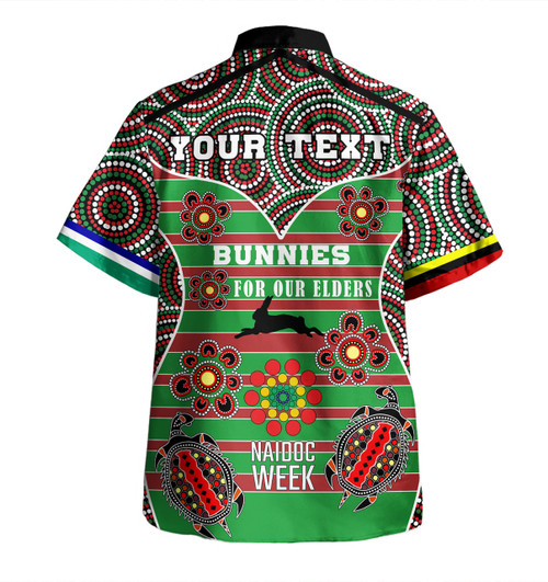 South Sydney Rabbitohs Hawaiian Shirt - NAIDOC WEEK 2023 Indigenous Inspired For Our Elders Theme South Sydney Rabbitohs Hawaiian Shirt - NAIDOC WEEK 2023 Indigenous Inspired For Our Elders Theme