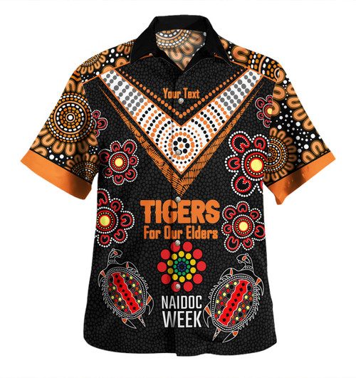 Wests Tigers Naidoc Week Hawaiian Shirt - NAIDOC WEEK 2023 Indigenous Inspired For Our Elders Theme