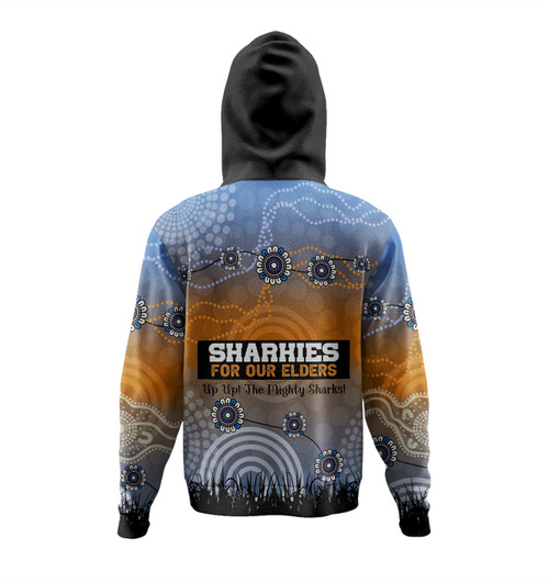 Cronulla-Sutherland Sharks Naidoc Week Hoodie - NAIDOC WEEK 2023 Indigenous Inspired For Our Elders Theme Cronulla-Sutherland Sharks Naidoc Week Hoodie - NAIDOC WEEK 2023 Indigenous Inspired For Our Elders Theme