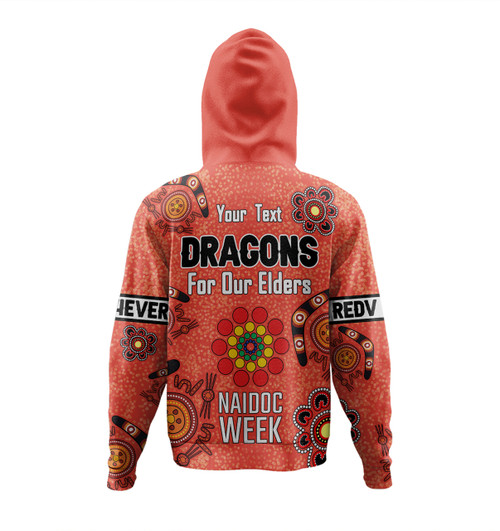 St. George Illawarra Dragons Naidoc Week Hoodie - NAIDOC WEEK 2023 Indigenous Inspired For Our Elders Theme St. George Illawarra Dragons Naidoc Week Hoodie - NAIDOC WEEK 2023 Indigenous Inspired For Our Elders Theme