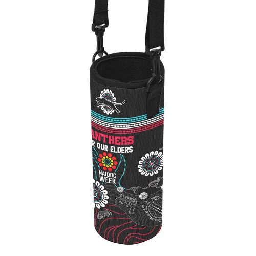 Penrith Panthers Naidoc Week Water Bottle Sleeve - NAIDOC WEEK 2023 Indigenous Inspired For Our Elders Theme Penrith Panthers Naidoc Week Water Bottle Sleeve - NAIDOC WEEK 2023 Indigenous Inspired For Our Elders Theme