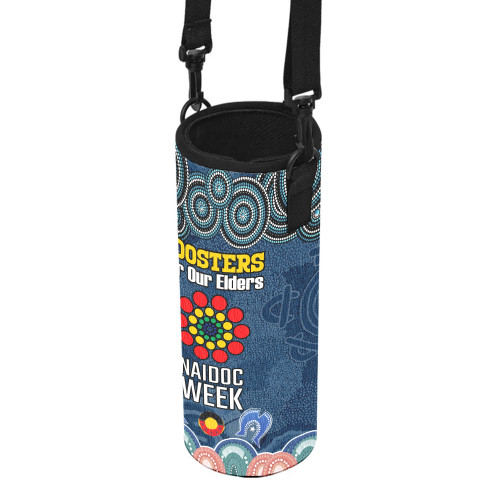 Australia Sydney Naidoc Water Bottle Sleeve - Custom For Our Elders Water Bottle Sleeve