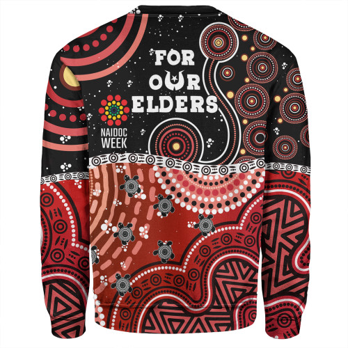 Australia Naidoc Week Sweatshirt - Aboriginal Inspired For Our Elders NAIDOC Week 2023 Australia Naidoc Week Sweatshirt - Aboriginal Inspired For Our Elders NAIDOC Week 2023