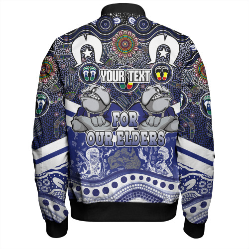 Canterbury-Bankstown Bulldogs Naidoc Week Bomber Jacket - NAIDOC Week 2023 Indigenous For Our Elders Canterbury-Bankstown Bulldogs Naidoc Week Bomber Jacket - NAIDOC Week 2023 Indigenous For Our Elders