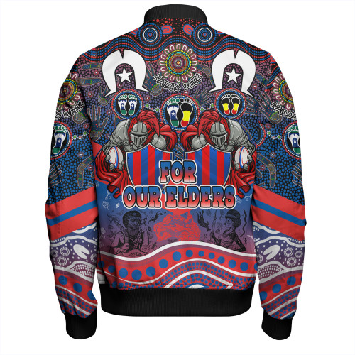 Newcastle Knights Naidoc Week Bomber Jacket - NAIDOC Week 2023 Indigenous For Our Elders Newcastle Knights Naidoc Week Bomber Jacket - NAIDOC Week 2023 Indigenous For Our Elders