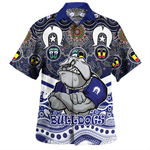 Canterbury-Bankstown Bulldogs Naidoc Week Hawaiian Shirt - NAIDOC Week 2023 Indigenous For Our Elders