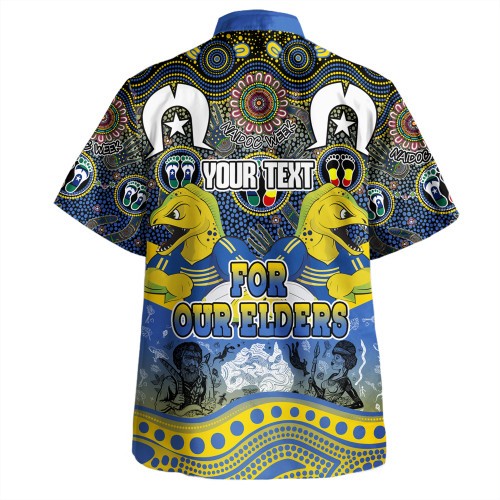 Parramatta Eels Naidoc Week Hawaiian Shirt - NAIDOC Week 2023 Indigenous For Our Elders Parramatta Eels Naidoc Week Hawaiian Shirt - NAIDOC Week 2023 Indigenous For Our Elders