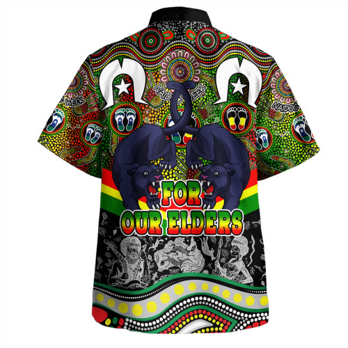 Penrith Panthers Naidoc Week Hawaiian Shirt - NAIDOC Week 2023 Indigenous For Our Elders Penrith Panthers Naidoc Week Hawaiian Shirt - NAIDOC Week 2023 Indigenous For Our Elders