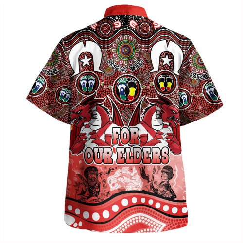 St. George Illawarra Dragons Naidoc Week Hawaiian Shirt - NAIDOC Week 2023 Indigenous For Our Elders St. George Illawarra Dragons Naidoc Week Hawaiian Shirt - NAIDOC Week 2023 Indigenous For Our Elders