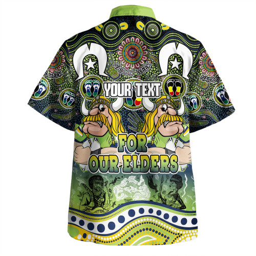 Canberra Raiders Naidoc Week Hawaiian Shirt - NAIDOC Week 2023 Indigenous For Our Elders Canberra Raiders Naidoc Week Hawaiian Shirt - NAIDOC Week 2023 Indigenous For Our Elders