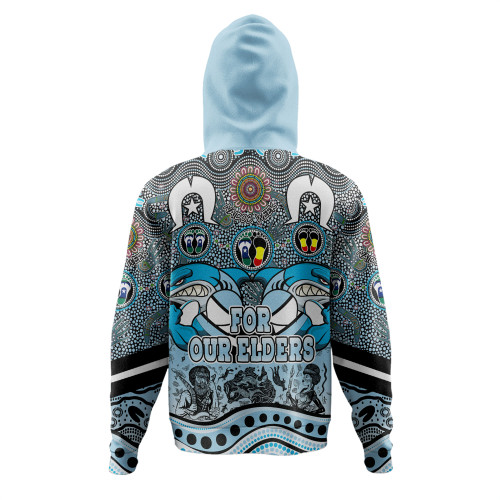 Cronulla-Sutherland Sharks Naidoc Week Hoodie - NAIDOC Week 2023 Indigenous For Our Elders Cronulla-Sutherland Sharks Naidoc Week Hoodie - NAIDOC Week 2023 Indigenous For Our Elders