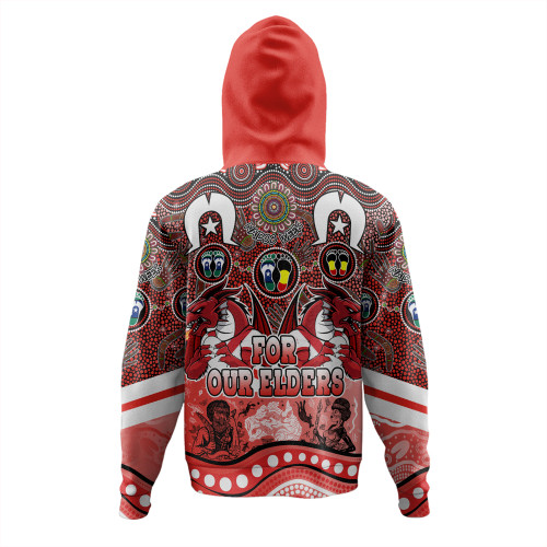 St. George Illawarra Dragons Naidoc Week Hoodie - NAIDOC Week 2023 Indigenous For Our Elders St. George Illawarra Dragons Naidoc Week Hoodie - NAIDOC Week 2023 Indigenous For Our Elders