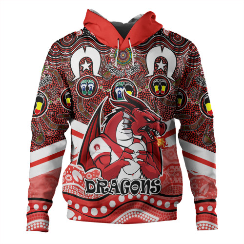 St. George Illawarra Dragons Naidoc Week Hoodie - NAIDOC Week 2023 Indigenous For Our Elders