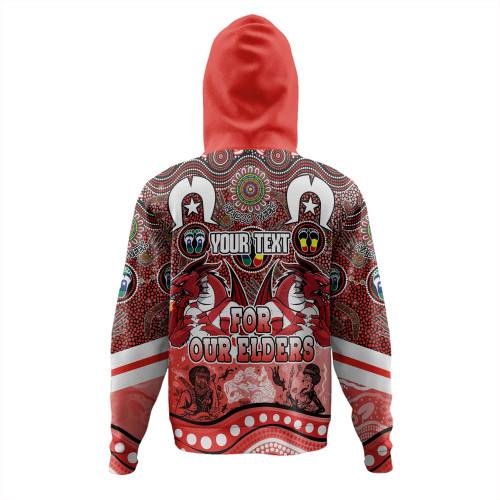St. George Illawarra Dragons Naidoc Week Hoodie - NAIDOC Week 2023 Indigenous For Our Elders St. George Illawarra Dragons Naidoc Week Hoodie - NAIDOC Week 2023 Indigenous For Our Elders