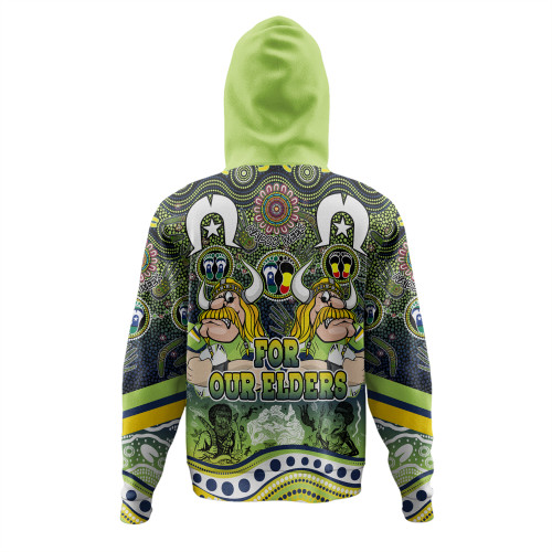 Canberra Raiders Naidoc Week Hoodie - NAIDOC Week 2023 Indigenous For Our Elders Canberra Raiders Naidoc Week Hoodie - NAIDOC Week 2023 Indigenous For Our Elders