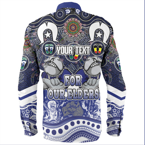 Canterbury-Bankstown Bulldogs Naidoc Week Long Sleeve Shirt - NAIDOC Week 2023 Indigenous For Our Elders Canterbury-Bankstown Bulldogs Naidoc Week Long Sleeve Shirt - NAIDOC Week 2023 Indigenous For Our Elders