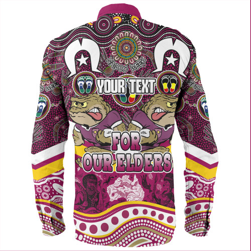 Cane Toads Naidoc Week Long Sleeve Shirt - NAIDOC Week 2023 Indigenous For Our Elders Cane Toads Naidoc Week Long Sleeve Shirt - NAIDOC Week 2023 Indigenous For Our Elders