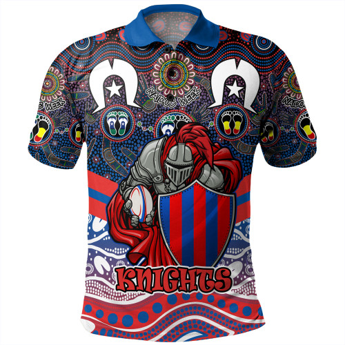 Newcastle Knights Naidoc Week Polo Shirt - NAIDOC Week 2023 Indigenous For Our Elders