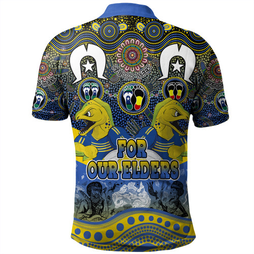 Parramatta Eels Naidoc Week Polo Shirt - NAIDOC Week 2023 Indigenous For Our Elders Parramatta Eels Naidoc Week Polo Shirt - NAIDOC Week 2023 Indigenous For Our Elders