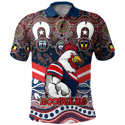 Sydney Roosters Naidoc WeekPolo Shirt - NAIDOC Week 2023 Indigenous For Our Elders