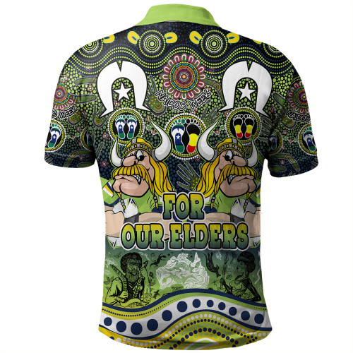 Canberra Raiders Naidoc Week Polo Shirt - NAIDOC Week 2023 Indigenous For Our Elders Canberra Raiders Naidoc Week Polo Shirt - NAIDOC Week 2023 Indigenous For Our Elders