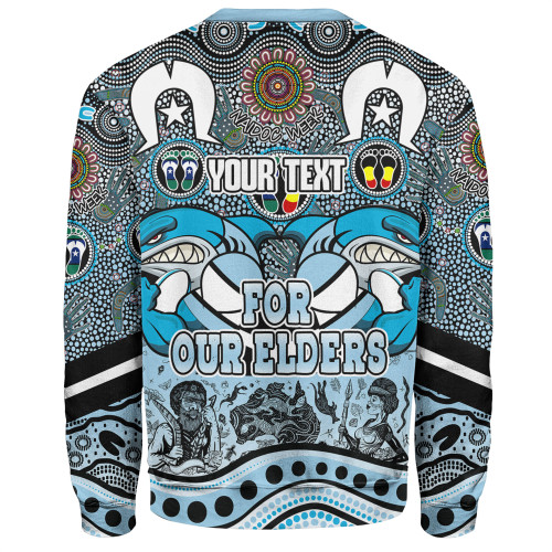 Cronulla-Sutherland Sharks Naidoc Week Sweatshirt - NAIDOC Week 2023 Indigenous For Our Elders Cronulla-Sutherland Sharks Naidoc Week Sweatshirt - NAIDOC Week 2023 Indigenous For Our Elders