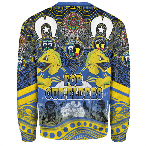 Parramatta Eels Naidoc Week Sweatshirt - NAIDOC Week 2023 Indigenous For Our Elders Parramatta Eels Naidoc Week Sweatshirt - NAIDOC Week 2023 Indigenous For Our Elders