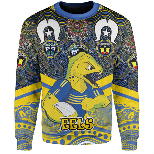 Parramatta Eels Naidoc Week Sweatshirt - NAIDOC Week 2023 Indigenous For Our Elders