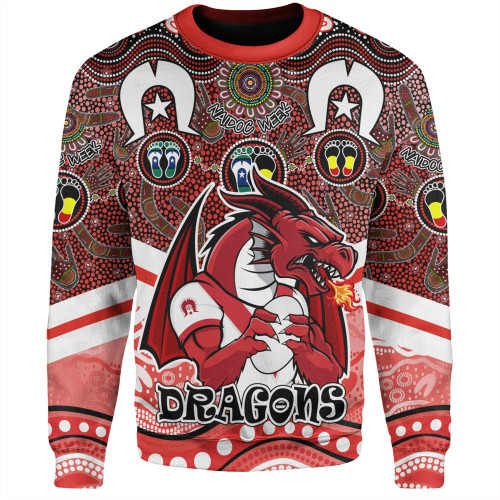 St. George Illawarra Dragons Naidoc Week Sweatshirt - NAIDOC Week 2023 Indigenous For Our Elders