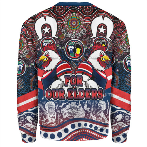 Sydney Roosters Naidoc WeekSweatshirt - NAIDOC Week 2023 Indigenous For Our Elders Sydney Roosters Naidoc WeekSweatshirt - NAIDOC Week 2023 Indigenous For Our Elders