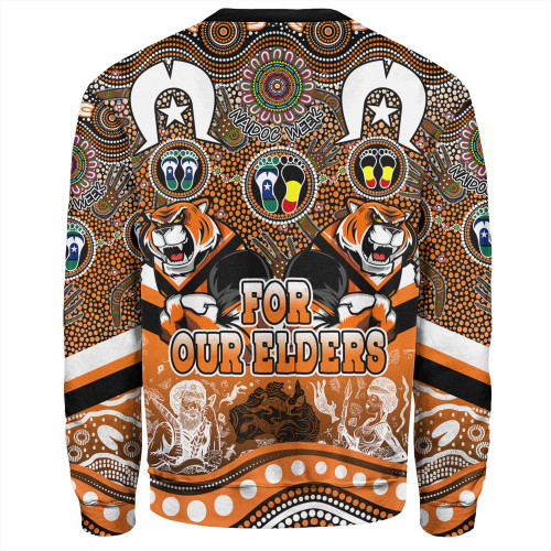 Wests Tigers Naidoc Week Sweatshirt - NAIDOC Week 2023 Indigenous For Our Elders Wests Tigers Naidoc Week Sweatshirt - NAIDOC Week 2023 Indigenous For Our Elders