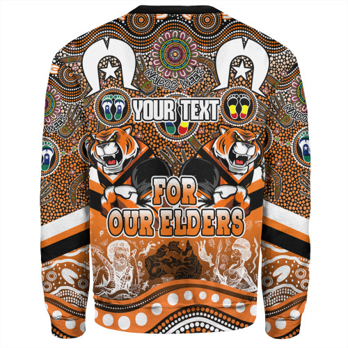 Wests Tigers Naidoc Week Sweatshirt - NAIDOC Week 2023 Indigenous For Our Elders Wests Tigers Naidoc Week Sweatshirt - NAIDOC Week 2023 Indigenous For Our Elders