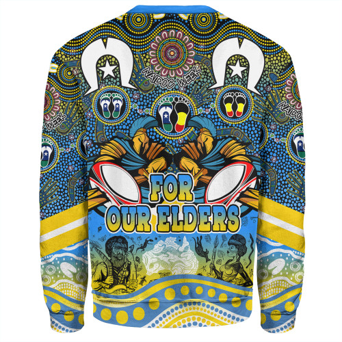 Gold Coast Titans Naidoc Week Sweatshirt - NAIDOC Week 2023 Indigenous For Our Elders Gold Coast Titans Naidoc Week Sweatshirt - NAIDOC Week 2023 Indigenous For Our Elders