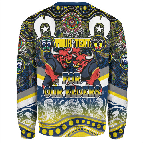 North Queensland Cowboys Naidoc Sweatshirt - NAIDOC Week 2023 Indigenous For Our Elders North Queensland Cowboys Naidoc Sweatshirt - NAIDOC Week 2023 Indigenous For Our Elders