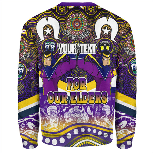 Melbourne Storm Naidoc Week Sweatshirt - NAIDOC Week 2023 Indigenous For Our Elders Melbourne Storm Naidoc Week Sweatshirt - NAIDOC Week 2023 Indigenous For Our Elders