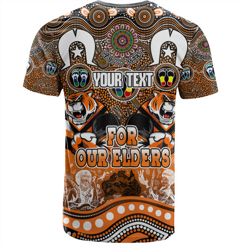 Wests Tigers Naidoc Week T-Shirt - NAIDOC Week 2023 Indigenous For Our Elders Wests Tigers Naidoc Week T-Shirt - NAIDOC Week 2023 Indigenous For Our Elders
