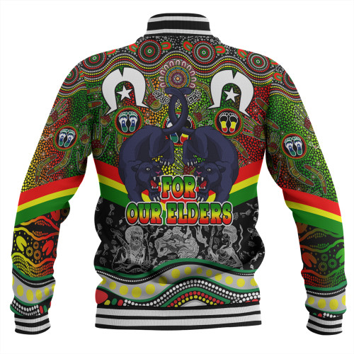 Penrith Panthers Naidoc Week Baseball Jacket - NAIDOC Week 2023 Indigenous For Our Elders Penrith Panthers Naidoc Week Baseball Jacket - NAIDOC Week 2023 Indigenous For Our Elders