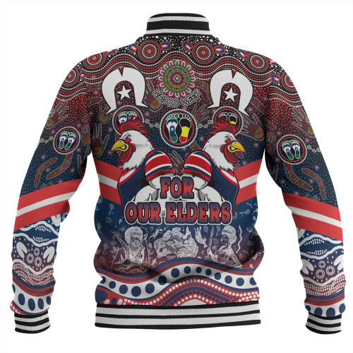 Sydney Roosters Naidoc WeekBaseball Jacket - NAIDOC Week 2023 Indigenous For Our Elders Sydney Roosters Naidoc WeekBaseball Jacket - NAIDOC Week 2023 Indigenous For Our Elders