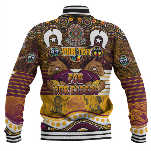 Brisbane Broncos Naidoc Week Baseball Jacket - NAIDOC Week 2023 Indigenous For Our Elders Brisbane Broncos Naidoc Week Baseball Jacket - NAIDOC Week 2023 Indigenous For Our Elders