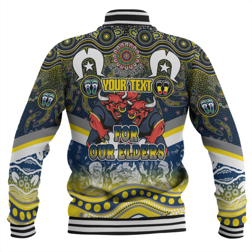 North Queensland Cowboys Naidoc Baseball Jacket - NAIDOC Week 2023 Indigenous For Our Elders North Queensland Cowboys Naidoc Baseball Jacket - NAIDOC Week 2023 Indigenous For Our Elders