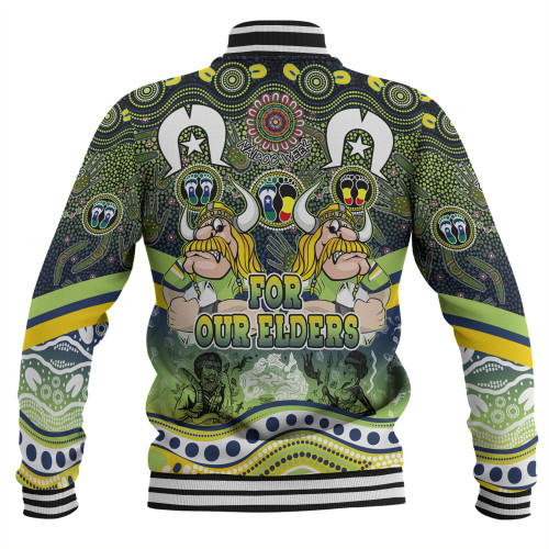 Canberra Raiders Naidoc Week Baseball Jacket - NAIDOC Week 2023 Indigenous For Our Elders Canberra Raiders Naidoc Week Baseball Jacket - NAIDOC Week 2023 Indigenous For Our Elders