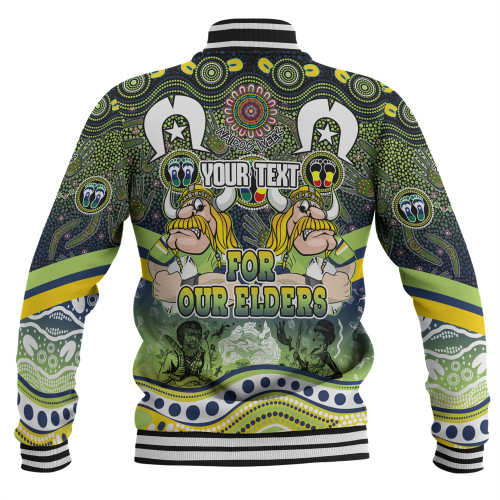 Canberra Raiders Naidoc Week Baseball Jacket - NAIDOC Week 2023 Indigenous For Our Elders Canberra Raiders Naidoc Week Baseball Jacket - NAIDOC Week 2023 Indigenous For Our Elders